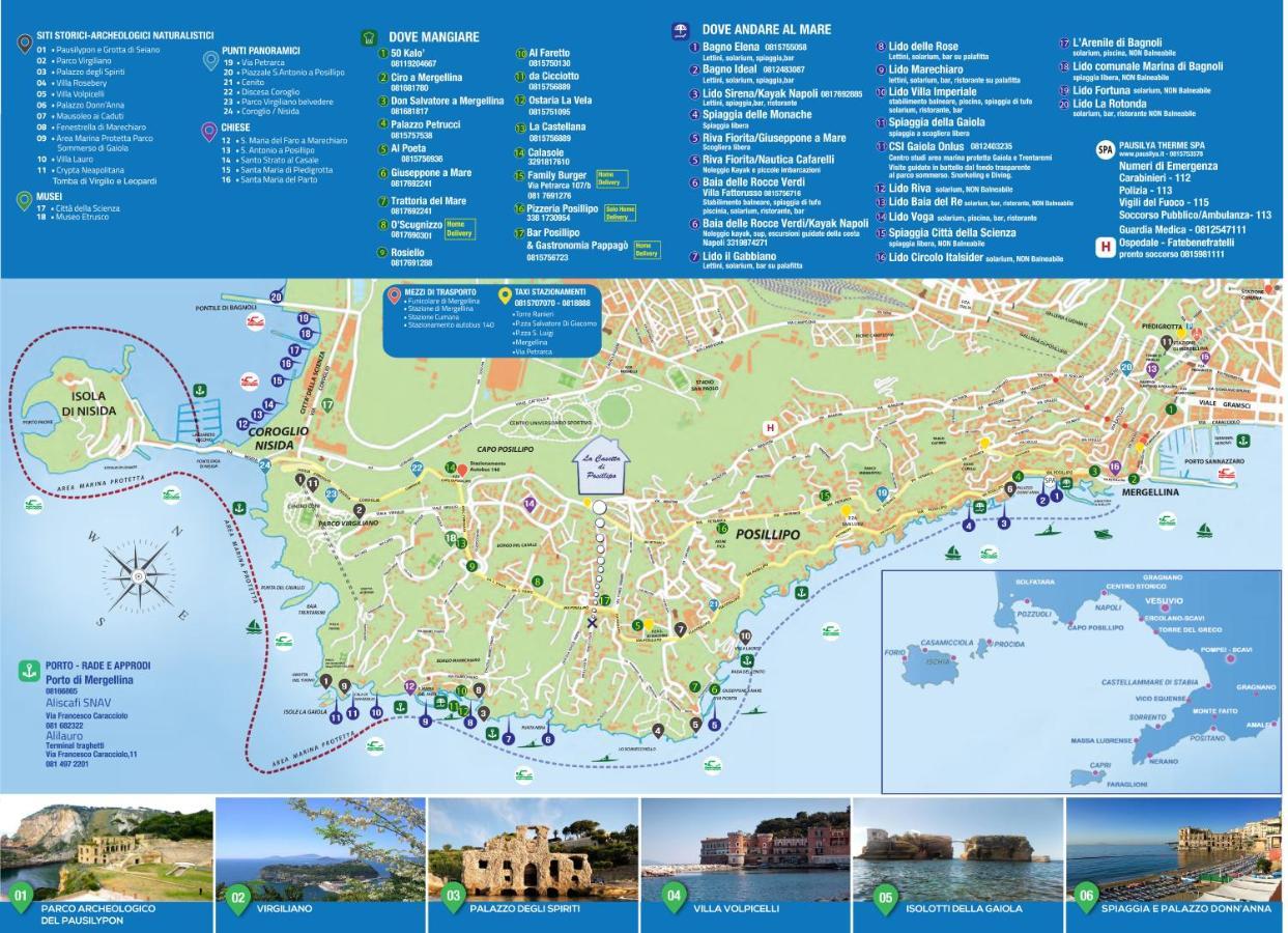 La Casetta Di Posillipo Napoli Eksteriør bilde